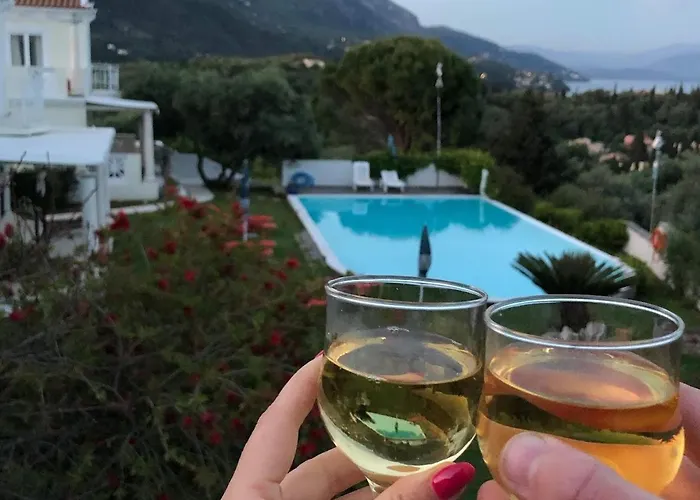 Castello Di Vista With Swimming Pool , Dassia ,corfu