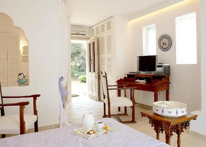 아파트 Castello Di Vista With Swimming Pool , Dassia ,corfu *