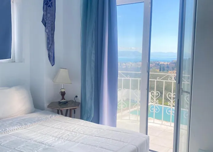아파트 Castello Di Vista With Swimming Pool , Dassia ,corfu Análipsis
