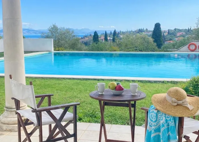 Castello Di Vista Boutique With Pool & Sea View, Corfu * Ανάληψη