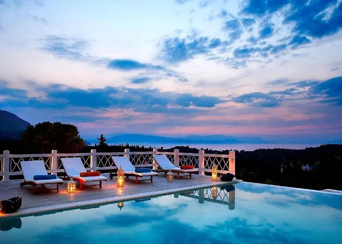 Castello Di Vista Boutique With Pool & Sea View, Corfu アパート Análipsis